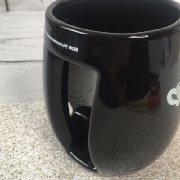 Friends Central Perk Coffee Mug Black Cup TV Logo XL Hidden Handle - Picture 5 of 11